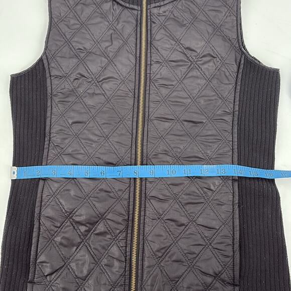 Prana Women’s Black Quilted Zip Up Vest Size Small - Picture 14 of 14